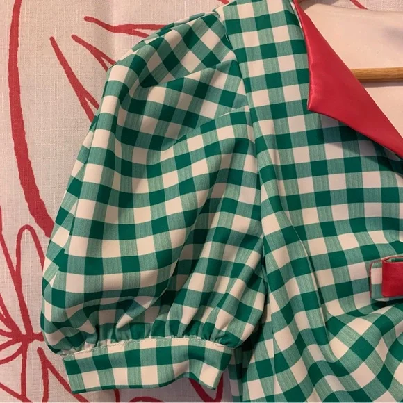 Retro Pin Up Wiggle Midi Dress - Picture 5 of 12